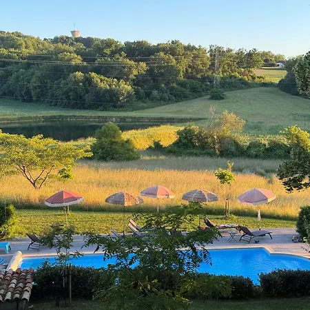 La Loge - Chateau Mondou Ferienhaus *